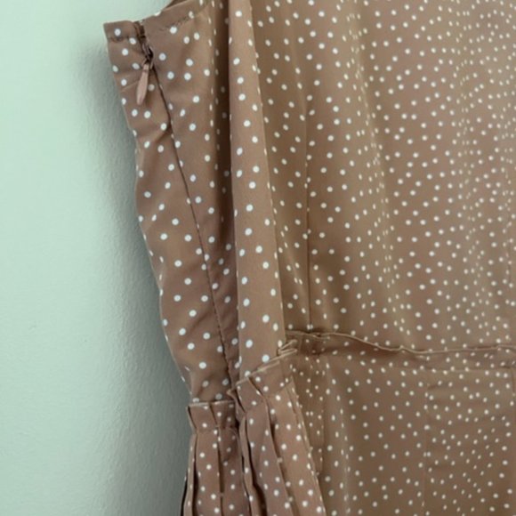 LC Lauren Conrad Pink Polka Dot Dress - Picture 3 of 4